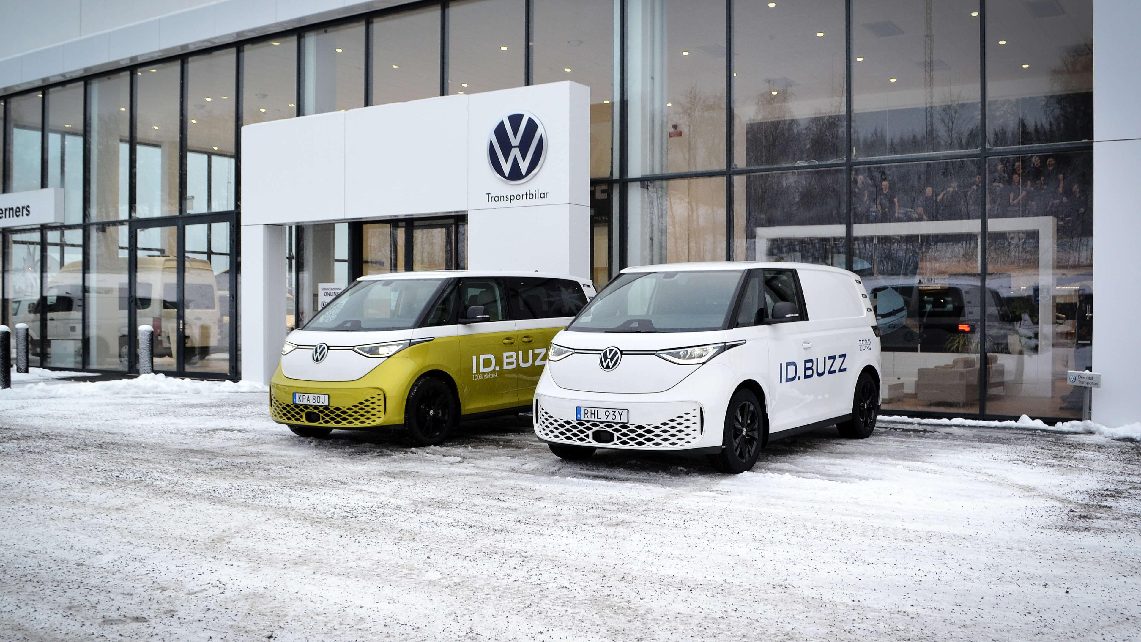 Både ID. Buzz och ID. Buzz Cargo finns att provköra hos Berners person- och transportbilar i Sundsvall och Östersund.